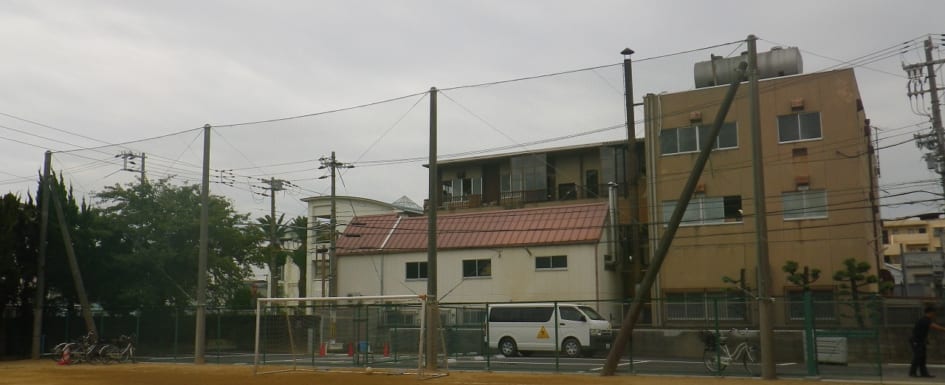 西神戸朝鮮初級学校　防球ネット及びフェンス工事