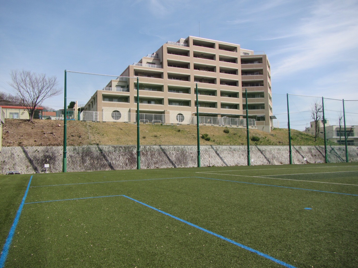 国立大学法人神戸大学鶴甲1防球ネット設置工事