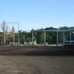 スポーツ施設　神戸市須磨区須磨学園グラウンド改修工事