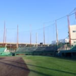 スポーツ施設　神戸市須磨区　オリックスサブグラウンドネット設置工事