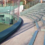 スポーツ施設　神戸市須磨区　オリックスサブグラウンドネット設置工事