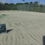 スポーツ施設　高砂市立向島多目的球場テニスコート改修工事