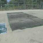 スポーツ施設　高砂市立向島多目的球場テニスコート改修工事