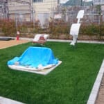須磨海岸　人工芝設置工事