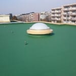 スポーツ施設　神戸市立きぼうの丘幼稚園　外壁・屋上　防水改修他工事-施工完了