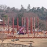 スポーツ施設　ネスタリゾート神戸　ネスタアドベンチャー遊具施設新設工事-施工状況