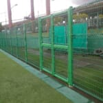 スポーツ施設　神戸総合運動公園サブグラウンド　弊社設計ラバー設置工事