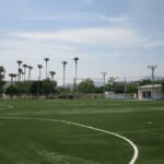 スポーツ施設　神戸市東灘区　六甲アイランドフットサルコート（コーニッシュスタジアム）整備工事－施工状況