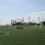 スポーツ施設　神戸市東灘区　六甲アイランドフットサルコート（コーニッシュスタジアム）整備工事－施工状況