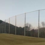 マダムＪゴルフ倶楽部-練習場ネット張替工事