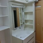 リノベーション住宅本山北町中古住宅-改装前洗面所
