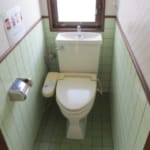 リノベーション住宅神戸市東灘区御影２丁目-改装前トイレ